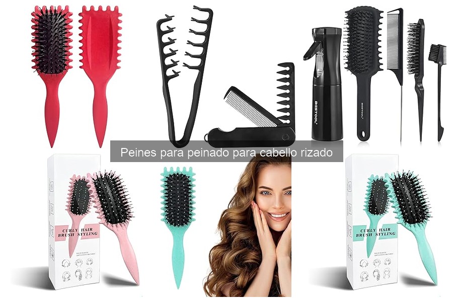 Cómo Elegir el Peine Ideal para Cabello Rizado