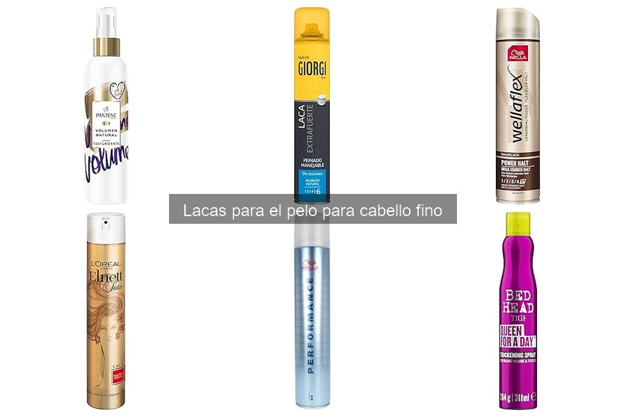 Cómo elegir la mejor laca para cabello fino