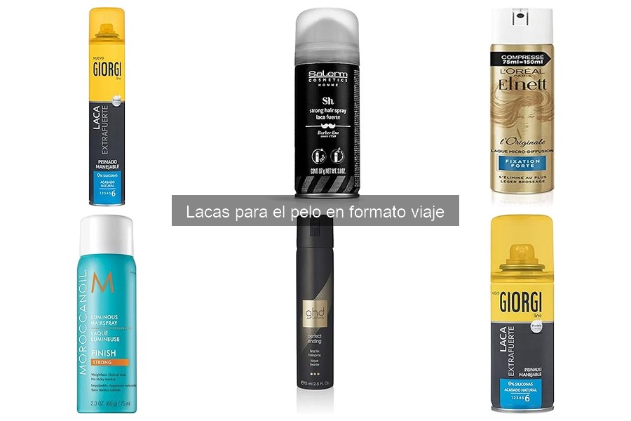 Cómo elegir la mejor laca para el pelo en formato viaje