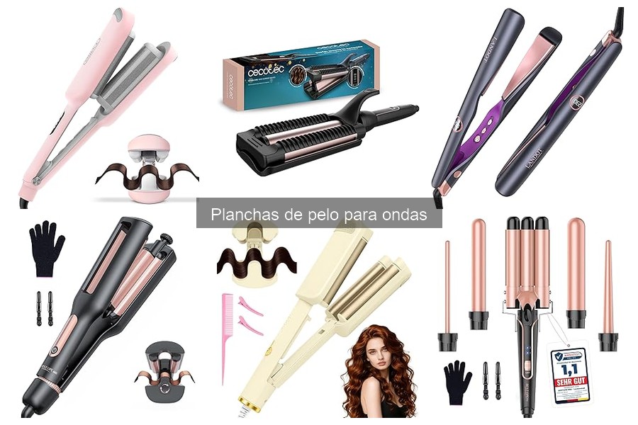 Cómo elegir la mejor plancha de pelo para ondas