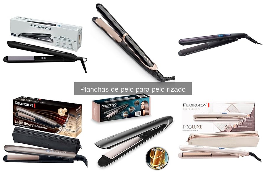 Cómo elegir la mejor plancha para pelo rizado ¡Guía 2023!