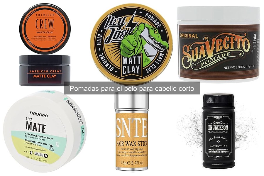 Cómo elegir la mejor pomada para cabello corto