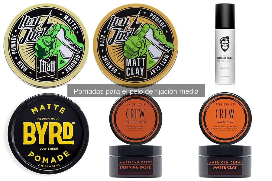 Cómo elegir la mejor pomada para el cabello de fijación media
