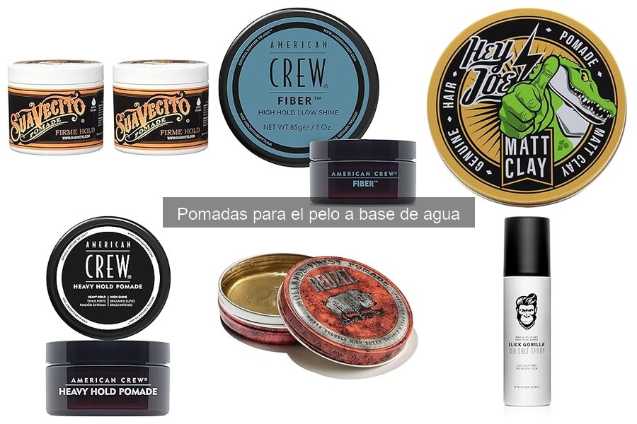 Cómo elegir la mejor pomada para el pelo a base de agua