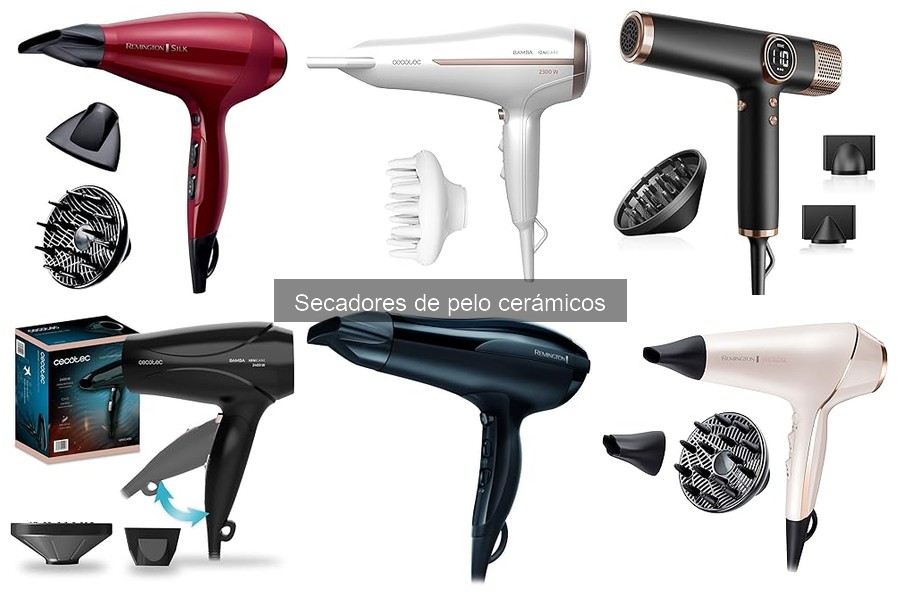 Cómo elegir un secador de pelo cerámico para tu tipo de cabello