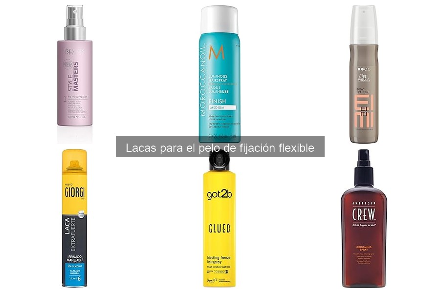 Cómo evitar residuos de laca de fijación flexible en el cabello