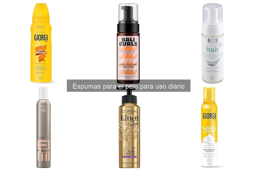 Cómo hacer espuma para el cabello en casa fácilmente