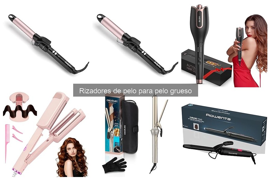 Cómo limpiar y mantener rizadores de pelo grueso
