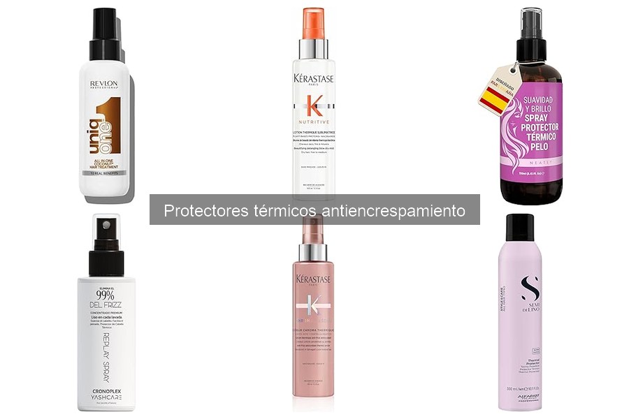 Cómo los protectores térmicos antiencrespamiento cuidan tu cabello