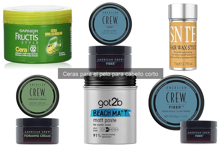 Cómo mantener tu cabello corto usando cera para el pelo