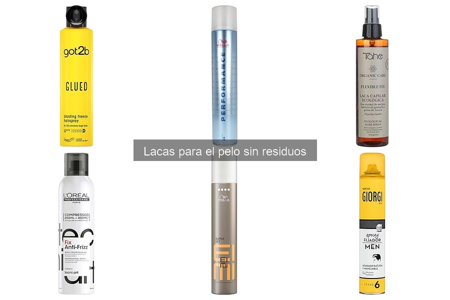 Cómo mantener tu cabello tras usar laca sin residuos