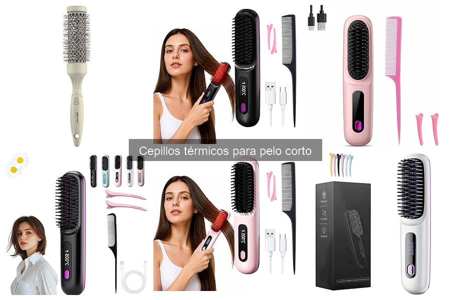 Cómo mantener y limpiar tu cepillo térmico para pelo corto