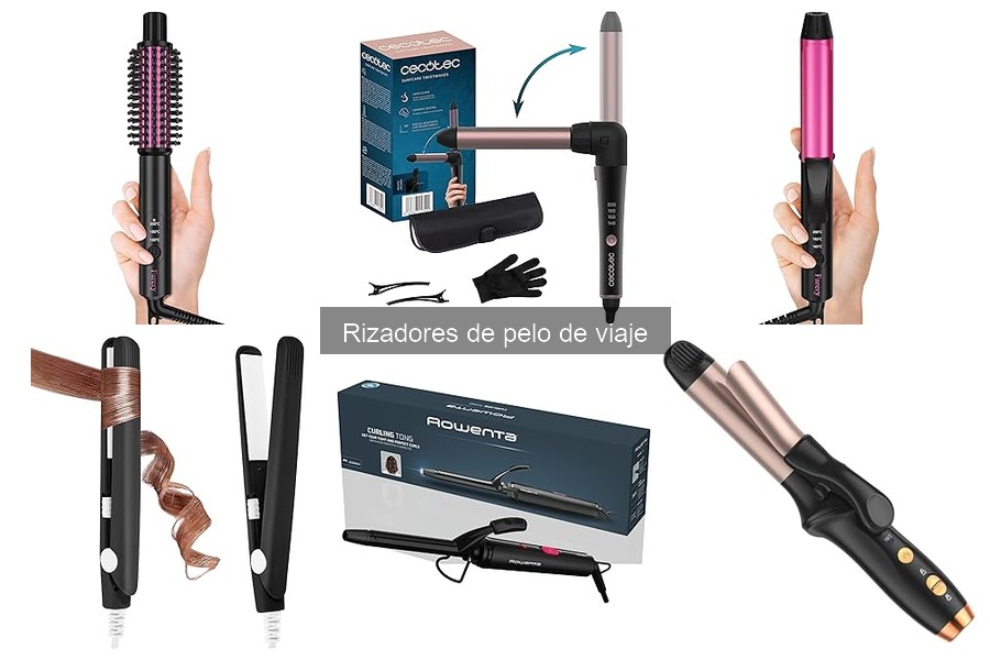 Cómo preparar el cabello para un rizador de viaje