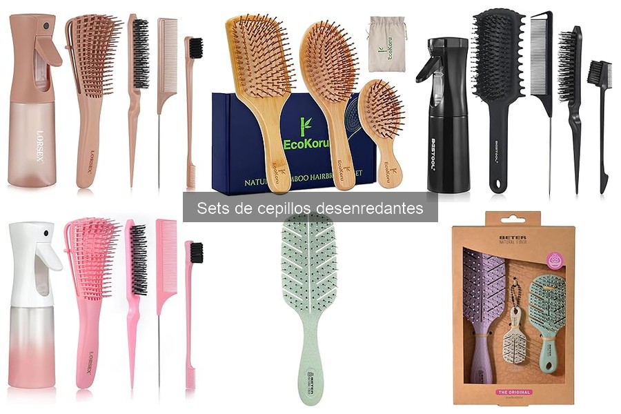Cómo usar un cepillo desenredante correctamente