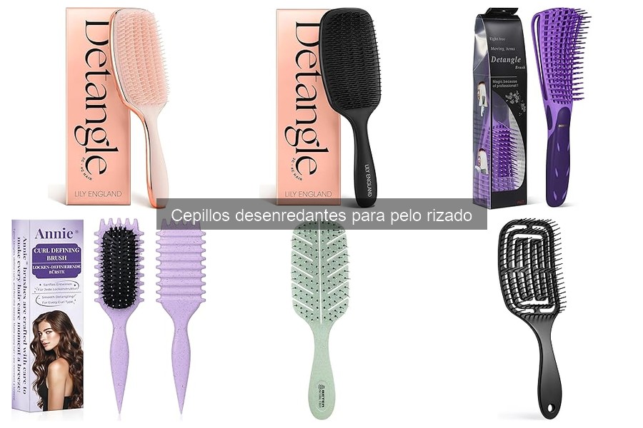 Cómo usar un cepillo desenredante para cabello rizado