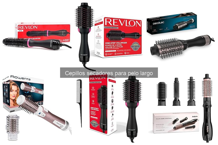 Cómo usar un cepillo secador: guía práctica para cabello largo
