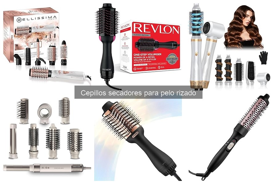 Cómo usar un cepillo secador para rizos perfectos