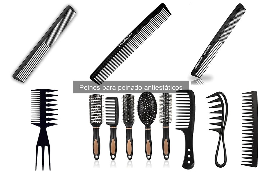 Cómo usar un peine antiestático para un peinado perfecto
