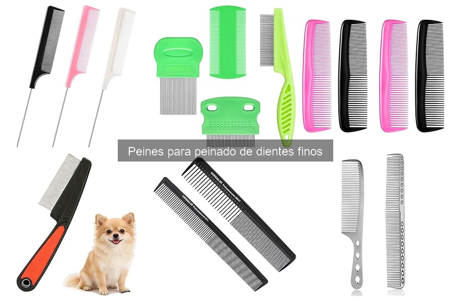 Cómo usar un peine de dientes finos correctamente