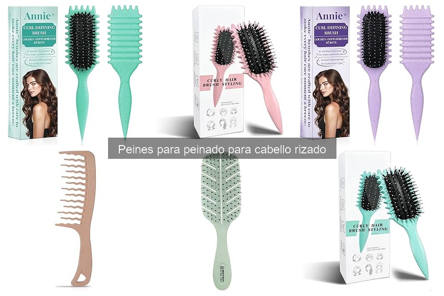 Cómo usar un peine para definir rizos correctamente