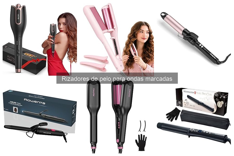 Cómo usar un rizador de pelo para ondas marcadas