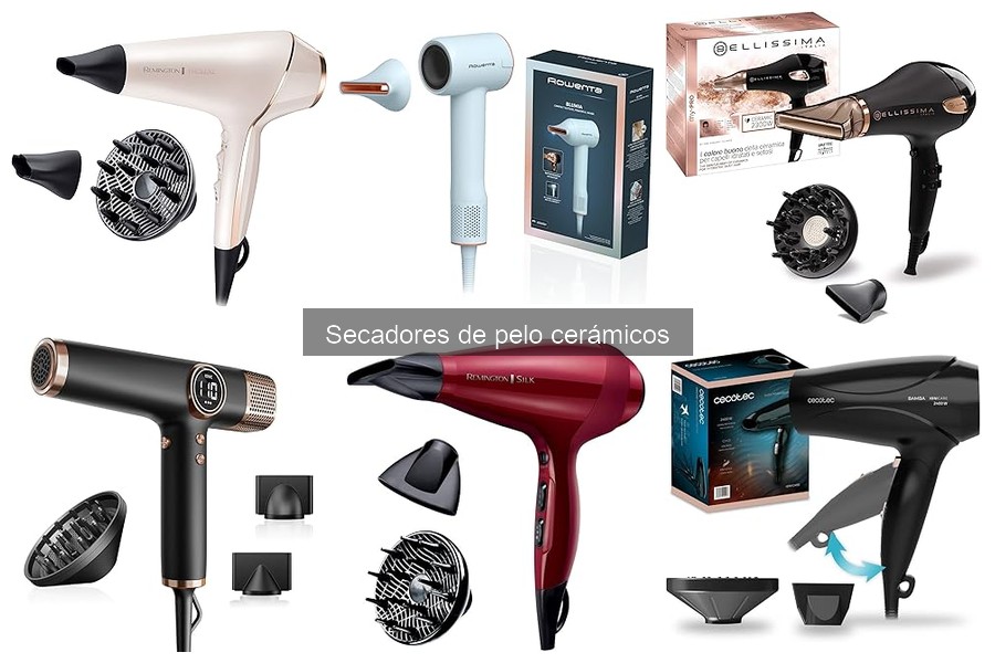 Cómo usar un secador de pelo cerámico correctamente