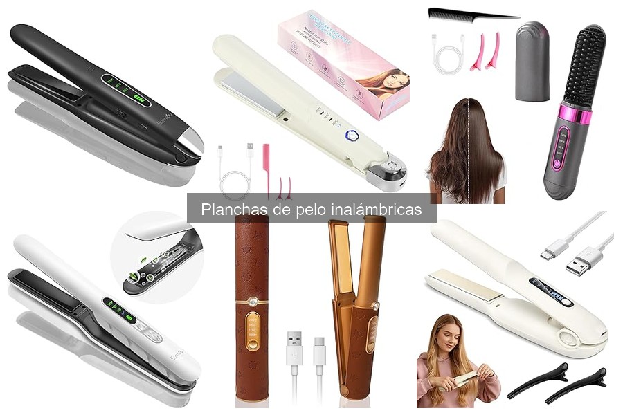 Cómo usar una plancha de pelo inalámbrica correctamente