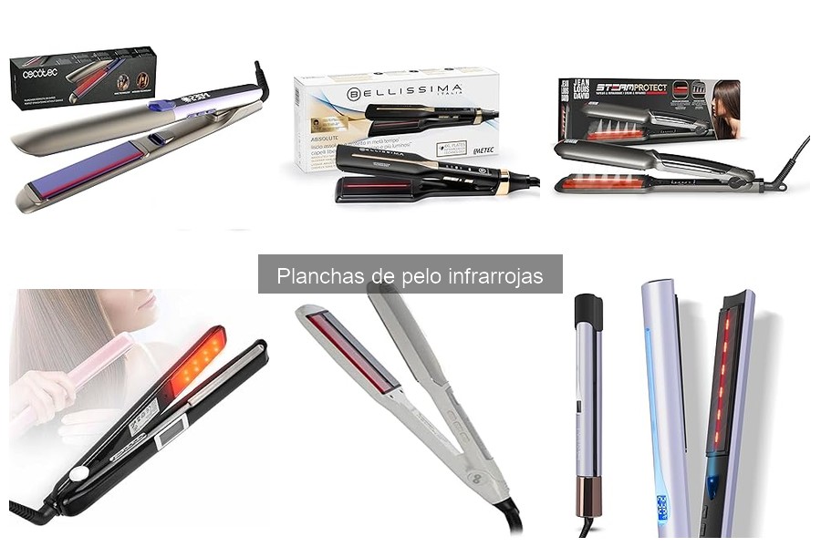 Cómo utilizar correctamente una plancha de pelo infrarroja