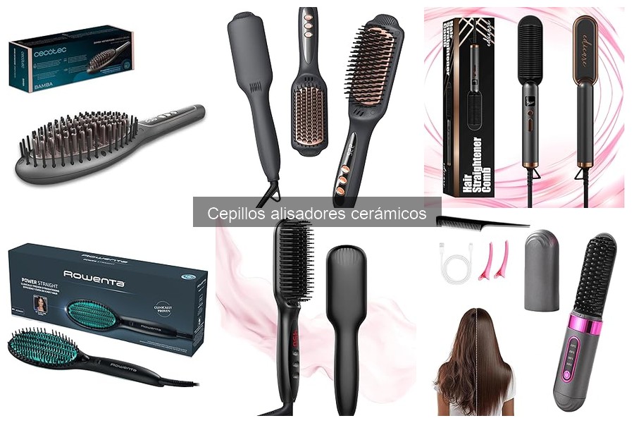 Comparativa: Cepillos Alisadores Cerámicos vs Planchas de Pelo