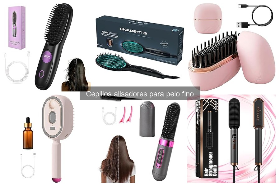 Comparativa Cepillos Alisadores vs Planchas para Pelo Fino