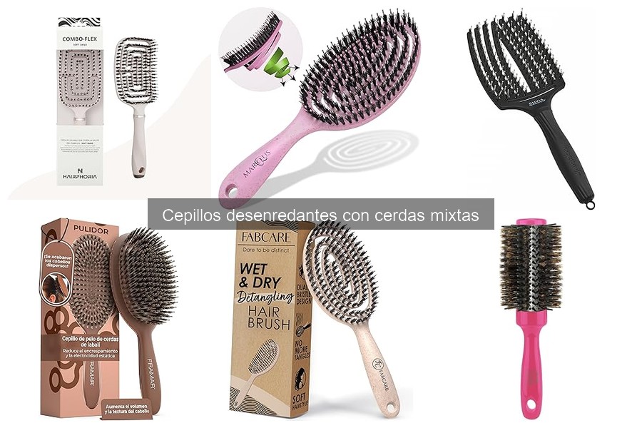 Comparativa Cepillos Desenredantes: Mixtos vs Tradicionales