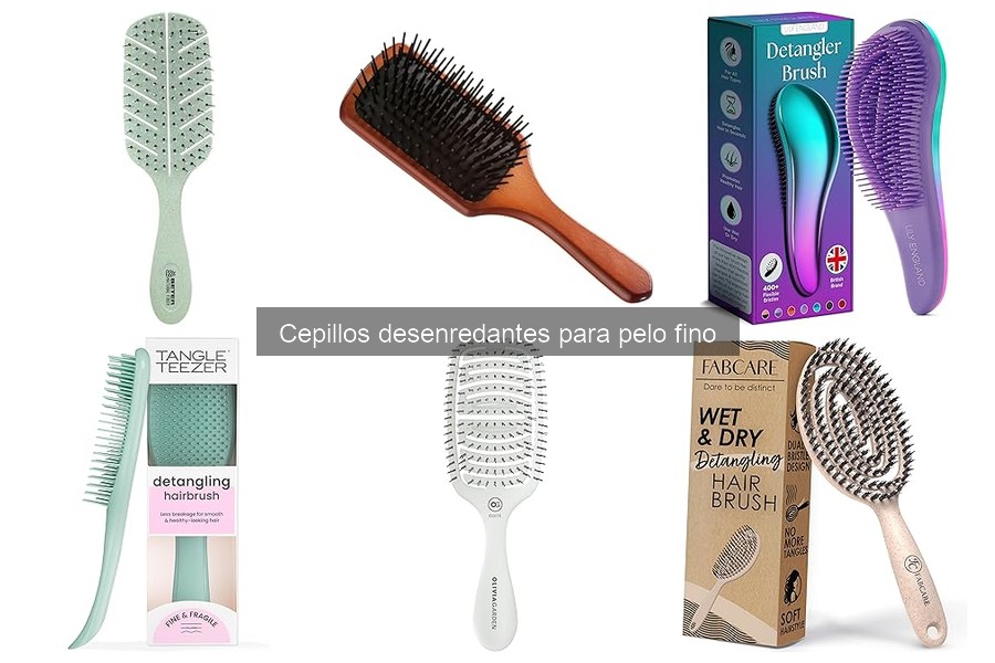 ** Comparativa: Cepillos Desenredantes vs Tradicionales para Pelo Fino