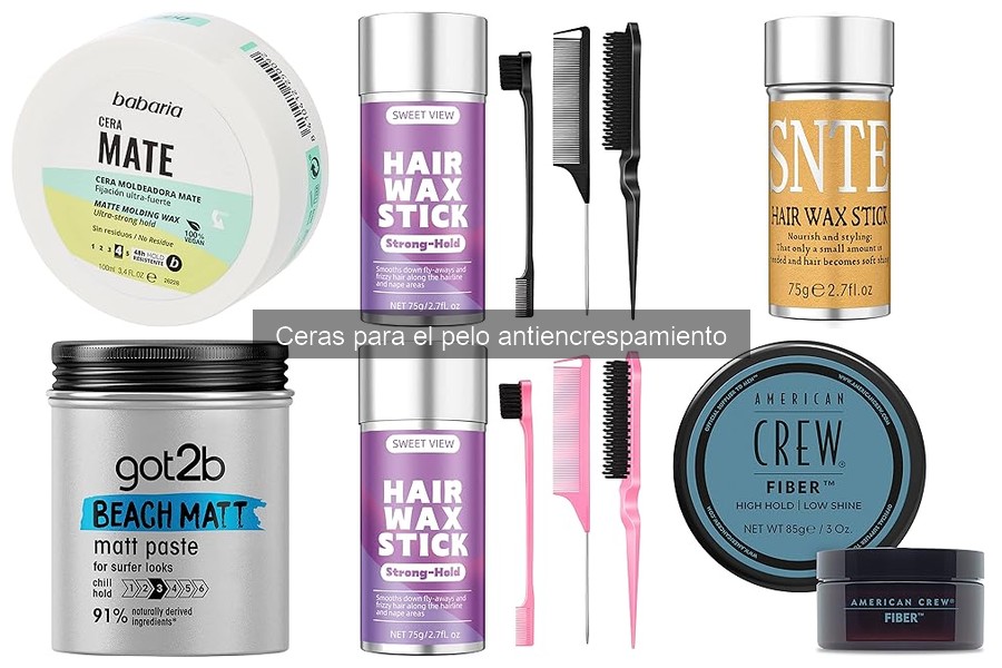 Comparativa: Ceras para el Pelo vs Otros Productos Antiencrespamiento