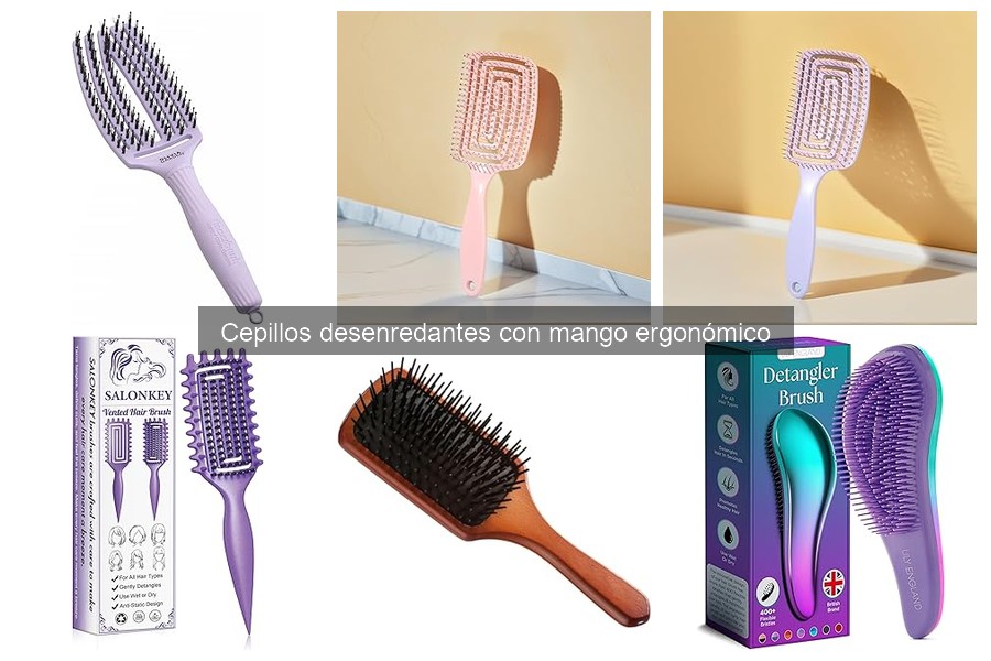 Comparativa de Cepillos Desenredantes con Mango Ergonómico
