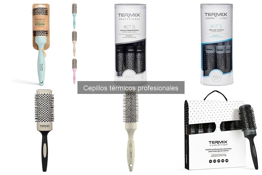 Comparativa de cepillos térmicos profesionales: Beter vs TERMIX