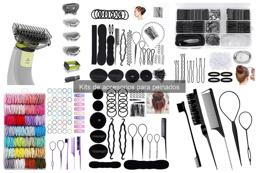 Comparativa de Kits de Accesorios para Peinados