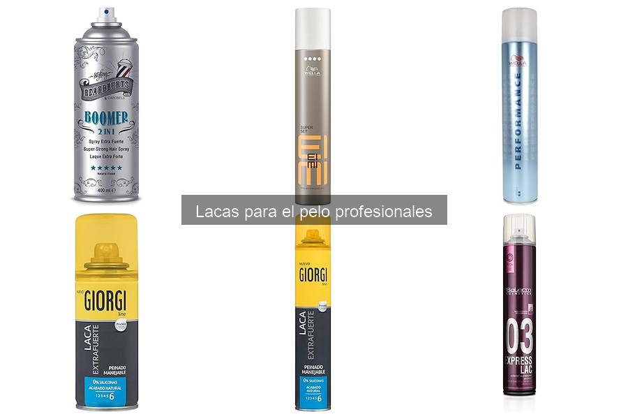 Comparativa de las Mejores Lacas Profesionales para el Pelo