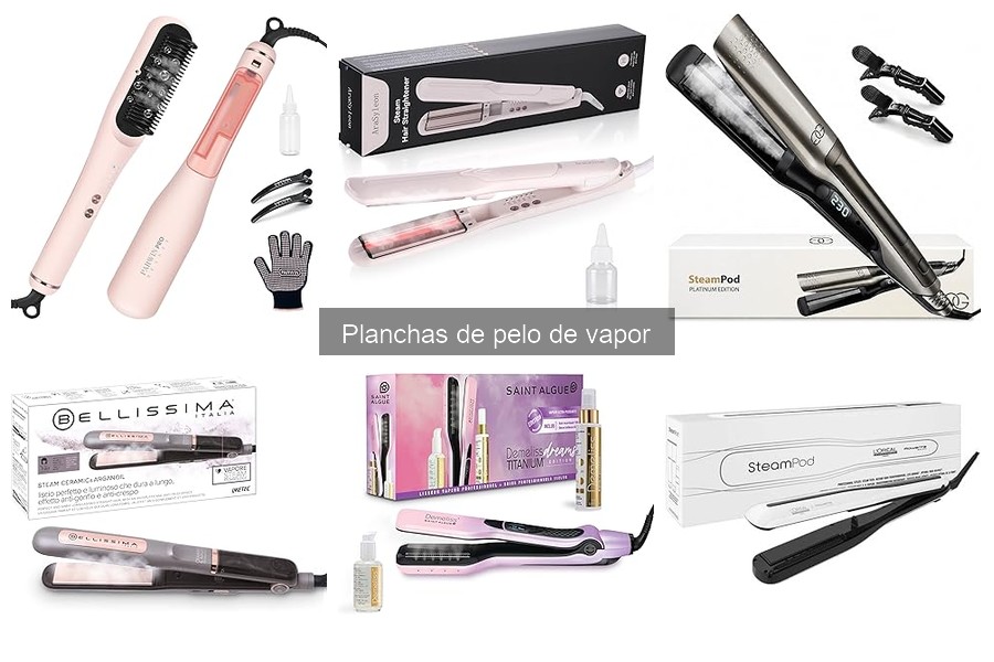 Comparativa de las Mejores Planchas de Pelo de Vapor