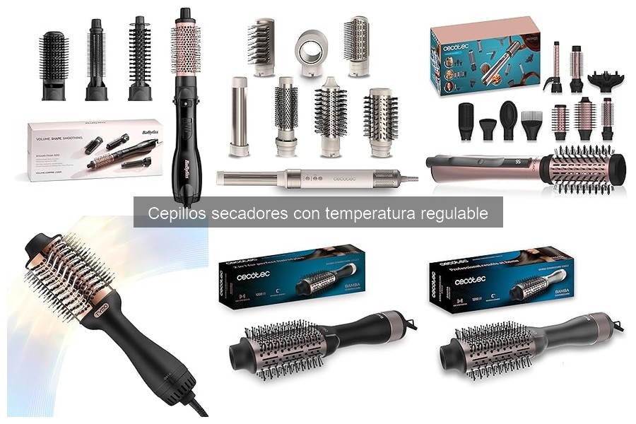 Comparativa de los Mejores Cepillos Secadores con Temperatura Regulable