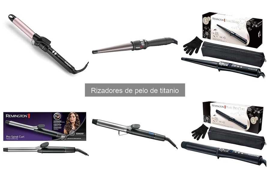 Comparativa de mejor rizadores de titanio para el cabello