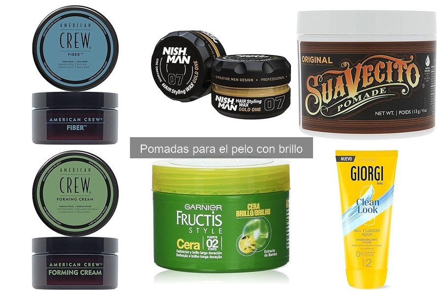 Comparativa de Pomadas para el Pelo con Brillo: Mejores Marcas