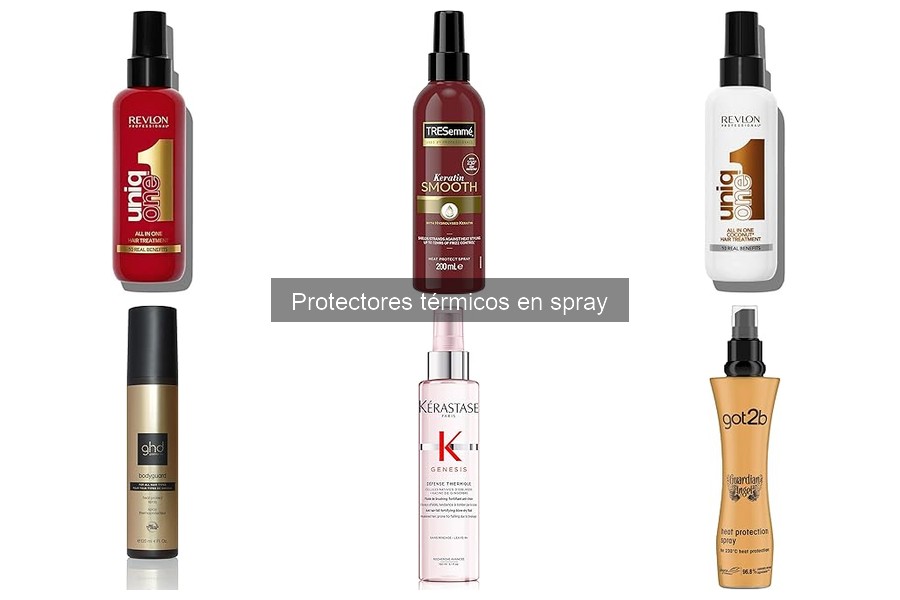 Comparativa de Protectores Térmicos en Spray para el Cabello