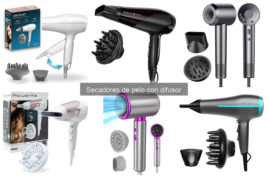 Comparativa de Secadores de Pelo con Difusor: Profesional vs. Doméstico