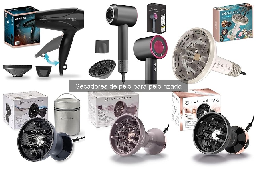 Comparativa de Secadores para Cabello Rizado y Lacio