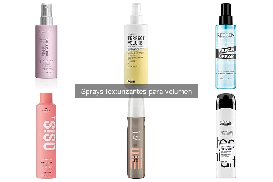 Comparativa de Sprays Texturizantes para Volumen: ¿Cuál Elegir?