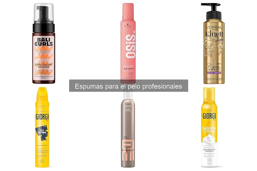 Comparativa entre Espumas y Mousses para el Cabello
