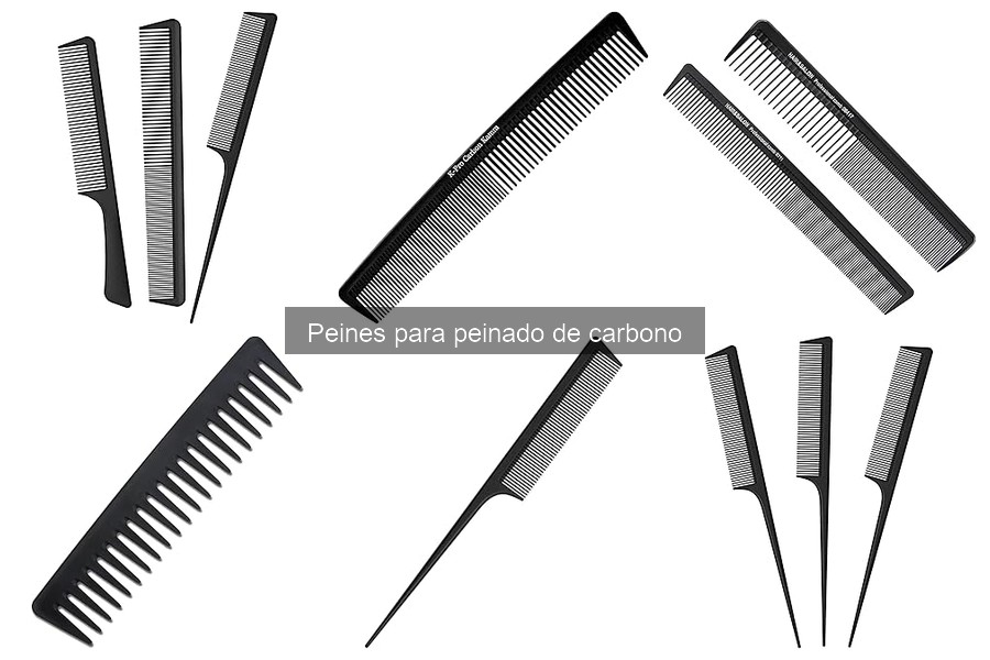 Comparativa: Peines de Carbono vs Plástico para Peinado