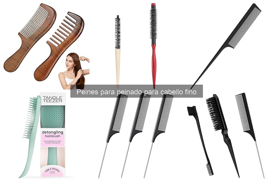 Comparativa: Peines de Plástico vs. Madera para Cabello Fino
