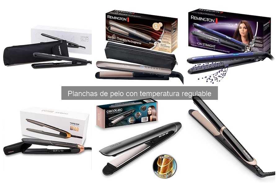Comparativa: Planchas de Pelo con y Sin Temperatura Regulable