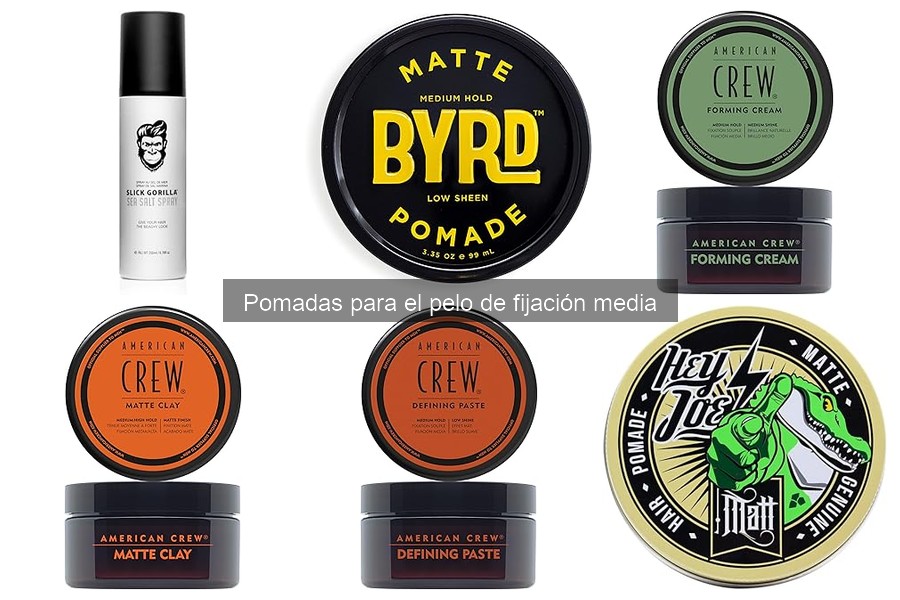 Comparativa: Pomadas vs Ceras para Cabello de Fijación Media